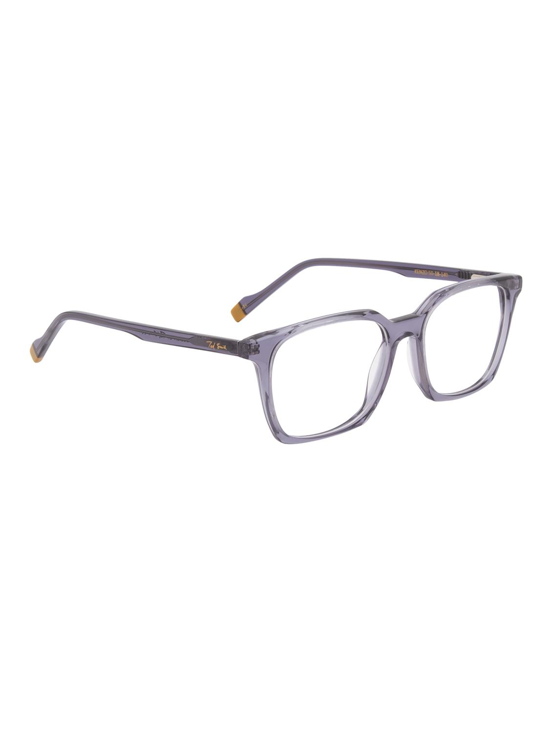 ted smith grey square premium italian acetate frames for unisex - 22017767 - Standard Image - 3