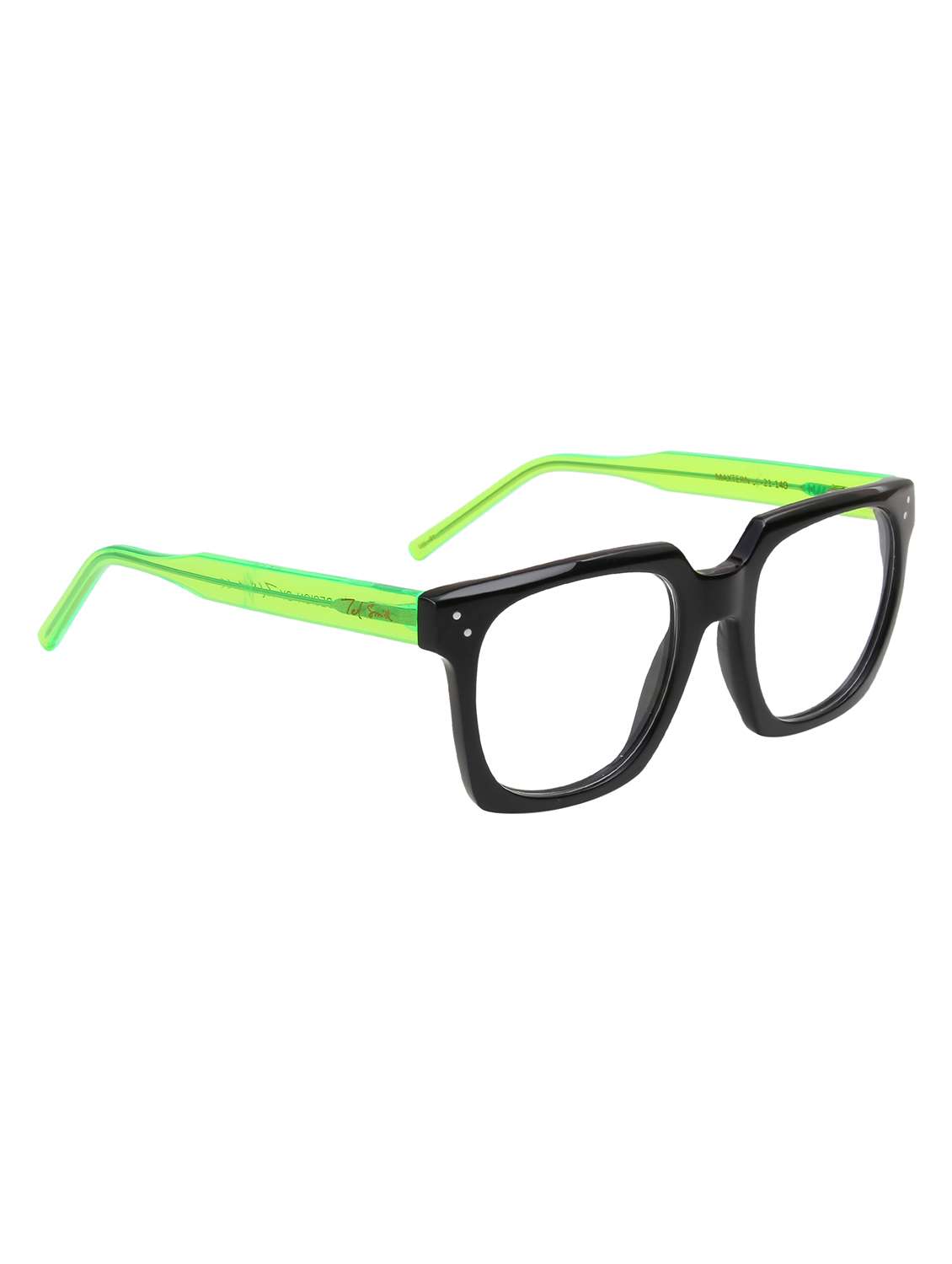 ted smith black square premium italian acetate frames for unisex - 22017768 -  Standard Image - 3