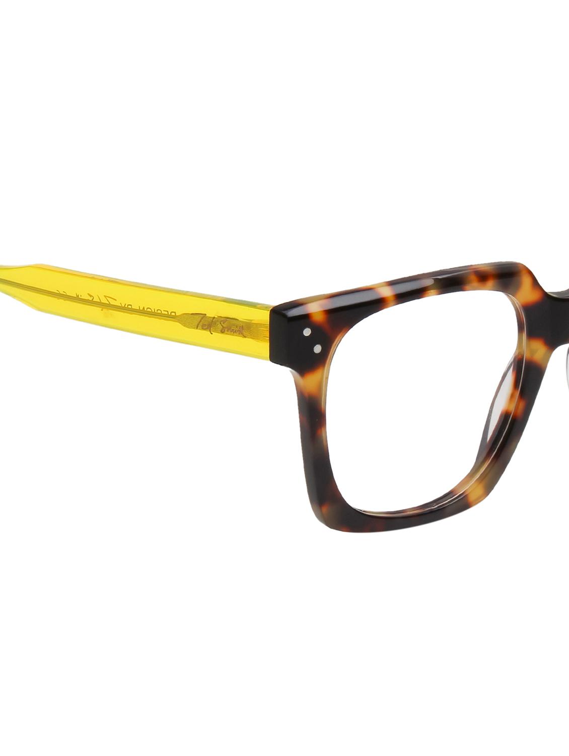 ted smith demi brown square premium italian acetate frames for unisex - 22017769 - Standard Image - 5