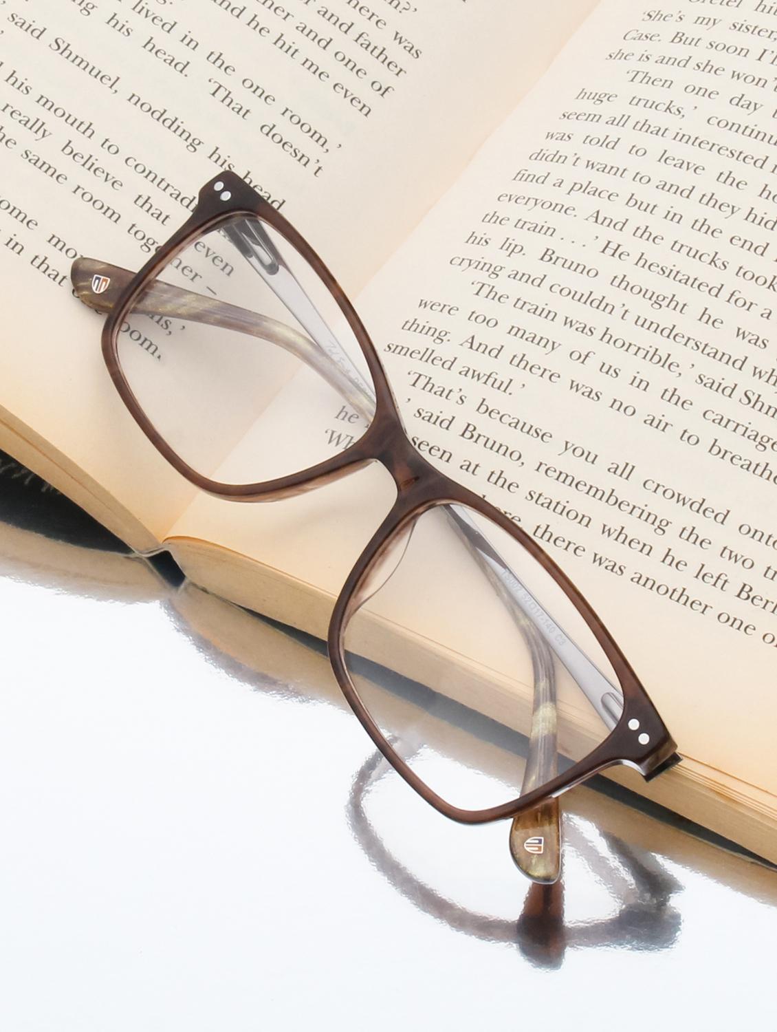 ted smith wayfarer spectacles frames for men & women - 22017774 - Zoom Image - 0