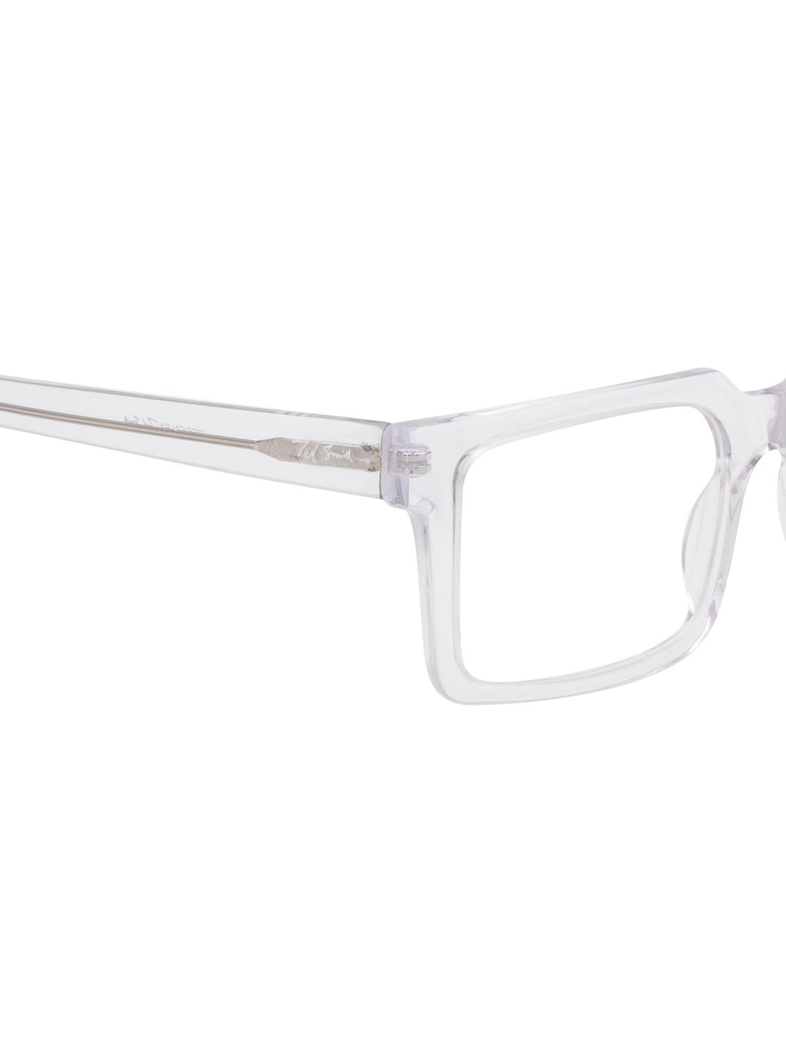 ted smith transparent rectangle premium italian acetate frames for unisex - 22017779 - Standard Image - 5