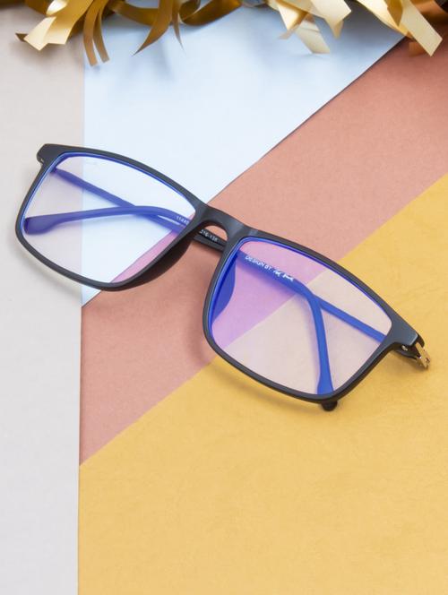 ted smith rectangle spectacles frames for men & women - 22017786 -  Standard Image - 0