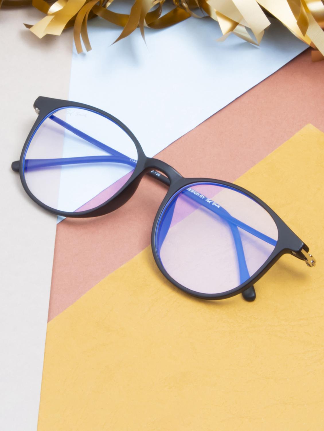 ted smith round spectacles frames for men & women - 22017794 - Zoom Image - 0