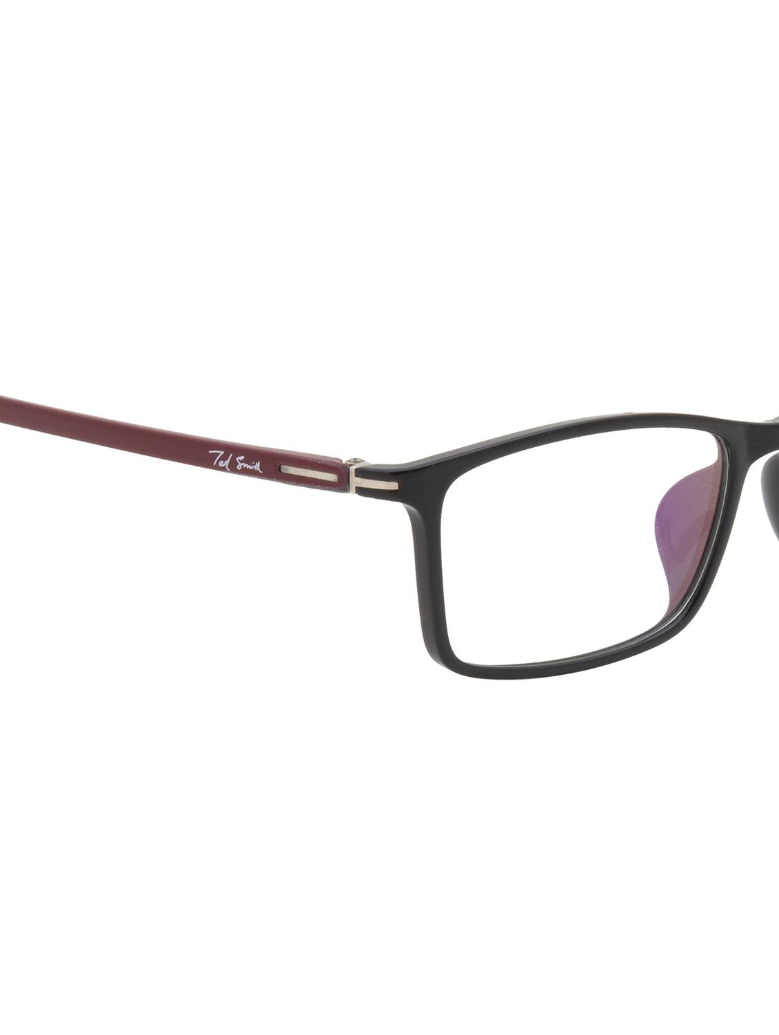 ted smith wayfarer spectacles frames for men & women - 22017811 - Standard Image - 5