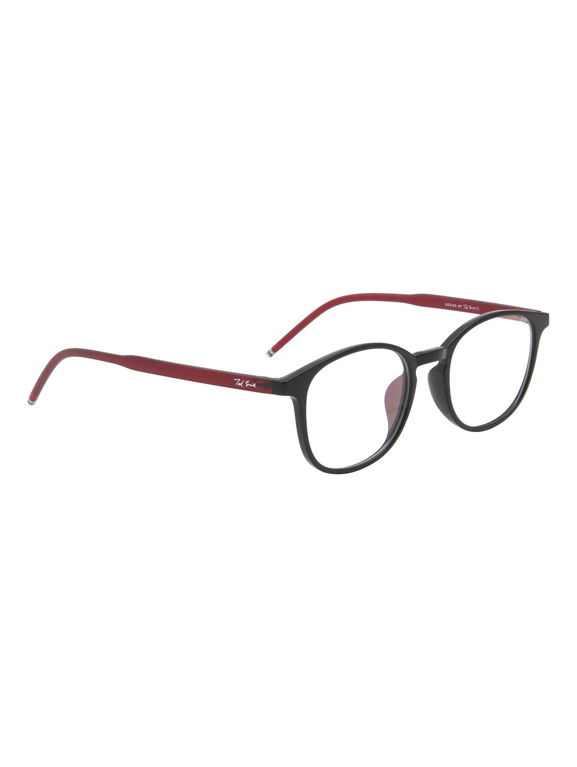 ted smith square spectacles frames for men & women - 22017812 - Standard Image - 3