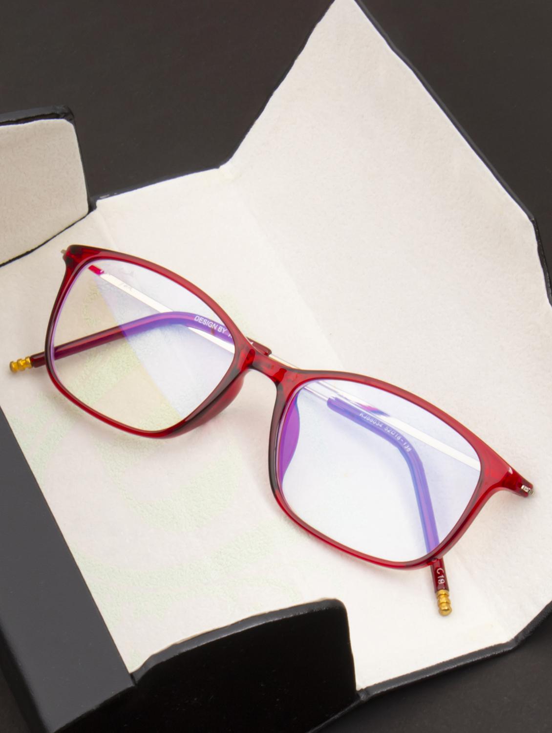 ted smith wayfarer spectacles frames for men & women - 22017814 - Zoom Image - 0