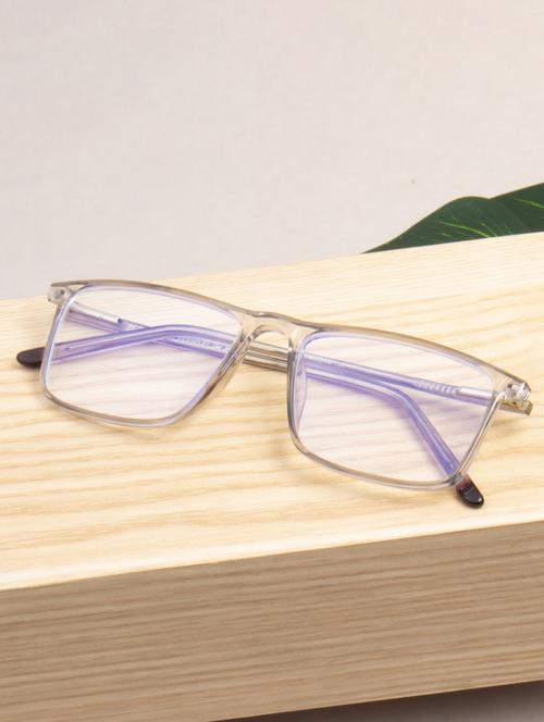 ted smith rectangle spectacles frames for men & women - 22017824 -  Standard Image - 0