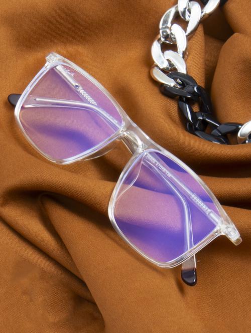ted smith rectangle spectacles frames for men & women - 22017828 -  Standard Image - 0