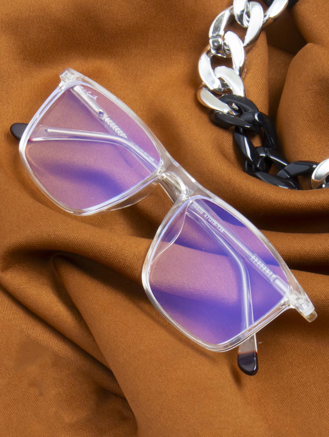 ted smith rectangle spectacles frames for men & women - 22017828 -  Zoom Image - 0