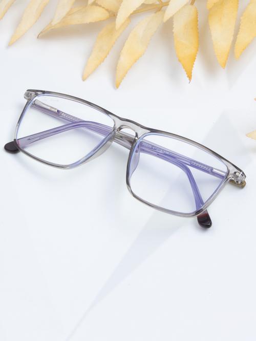 ted smith rectangle spectacles frames for men & women - 22017829 - Standard Image - 0