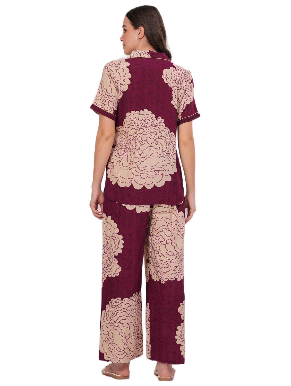women pack of 2 printed nightwear pyjama set - 22018212 - Standard Image - 5