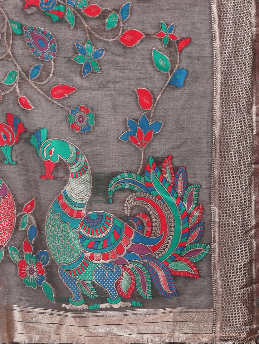 women self design bordered saree with blouse - 22018373 -  Standard Image - 5