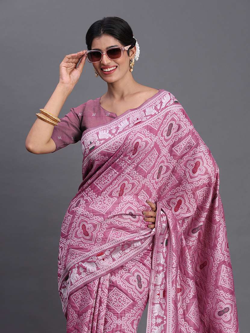 women self design bordered saree with blouse - 22018597 -  Standard Image - 3