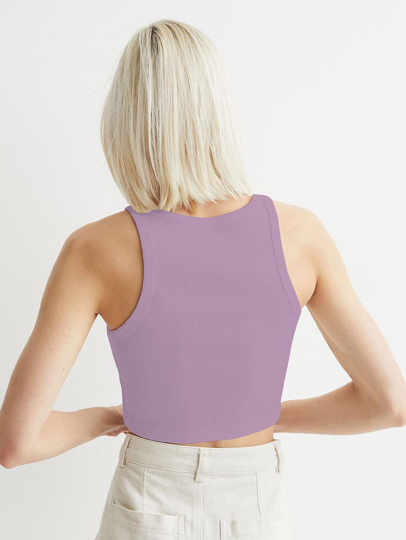 women pack of 2 solid sleeveless crop top - 22018873 - Standard Image - 3
