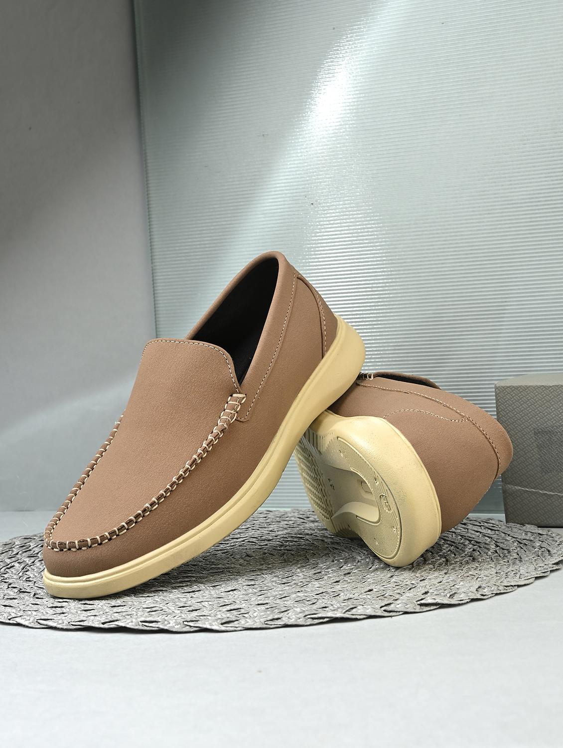 men beige slip on loafer - 22018922 - Zoom Image - 0