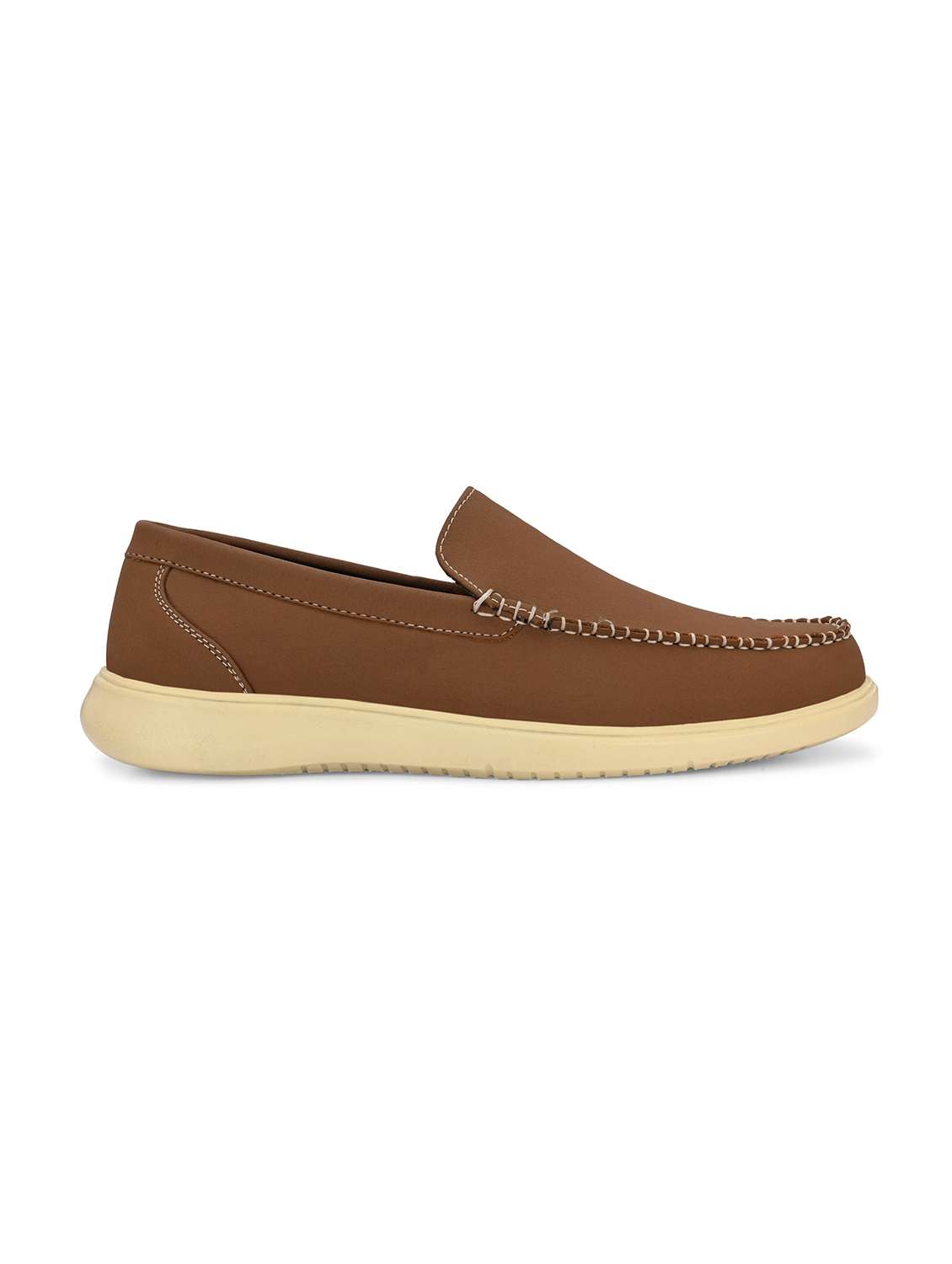 men tan slip on loafer - 22018924 - Standard Image - 3