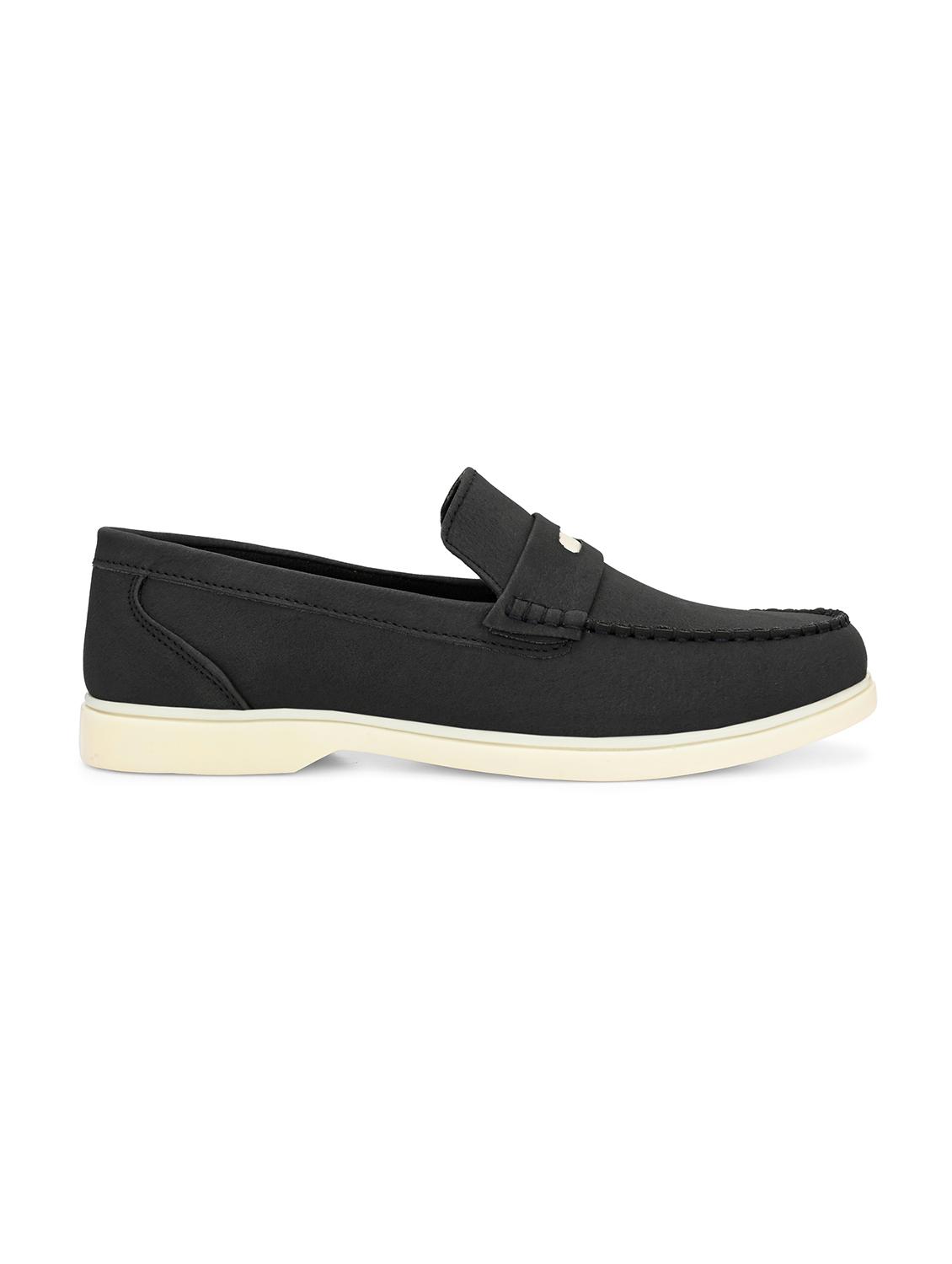 men black slip on loafer - 22018925 - Standard Image - 3