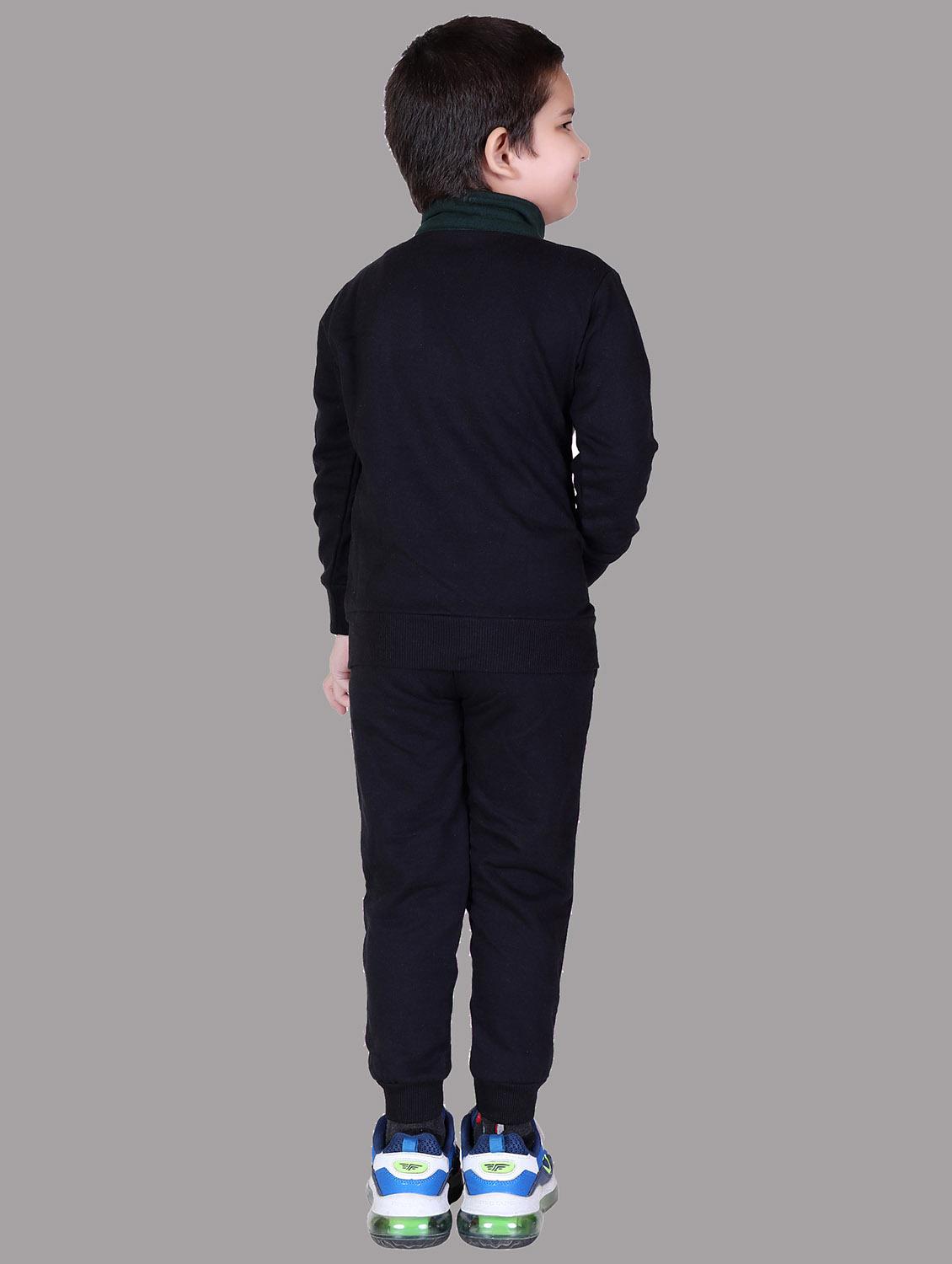 boys color blocked hooded track suit - 22019335 - Standard Image - 3