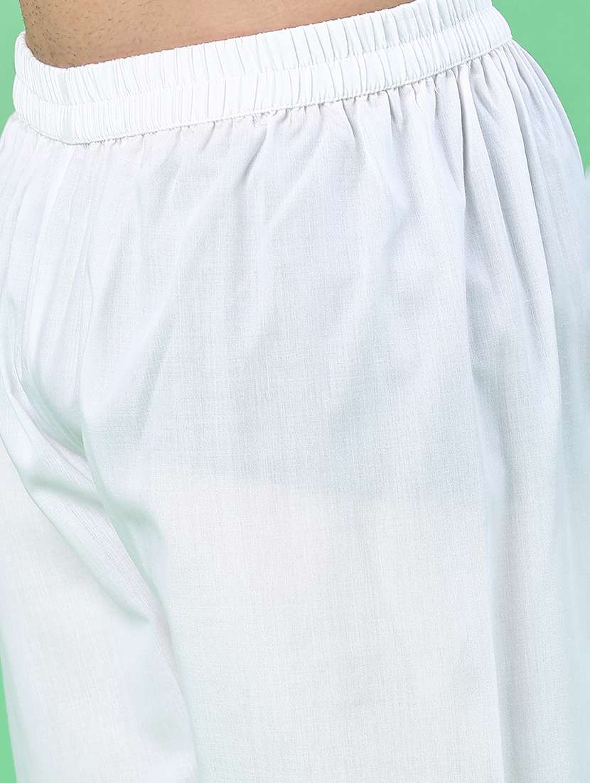 men long sleeve kurta and pyjama set - 22019546 -  Standard Image - 5