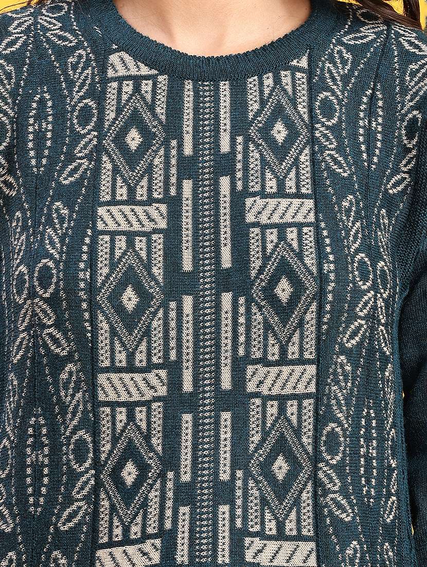 women self designed long sleeve kurta and pant set - 22019581 -  Standard Image - 5