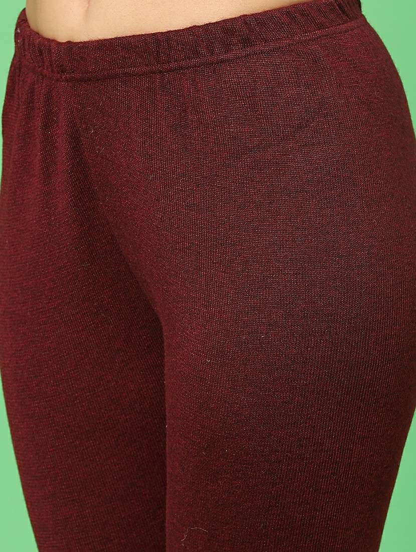 women self designed woolen kurta and pant set - 22019582 -  Standard Image - 5