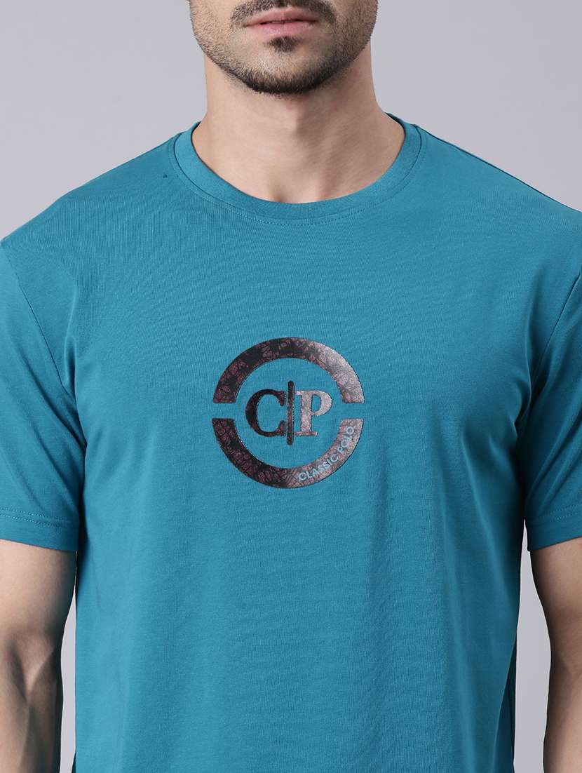 men printed short sleeves regular fit t-shirt - 22019650 -  Standard Image - 3