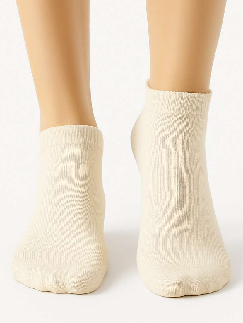 women pack of 3 ankle lngth socks - 22019705 -  Standard Image - 3