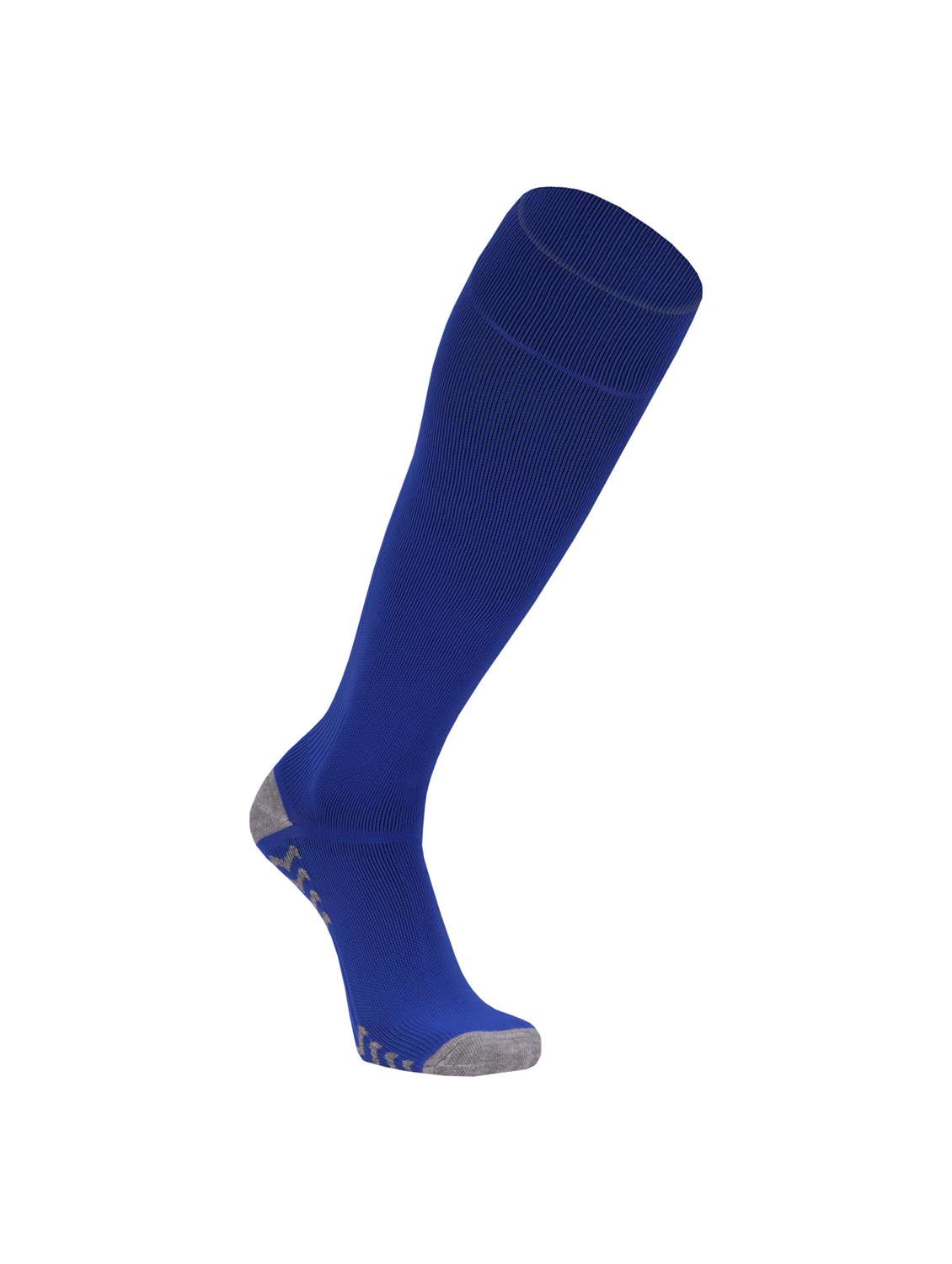 men blue solid above ankle socks