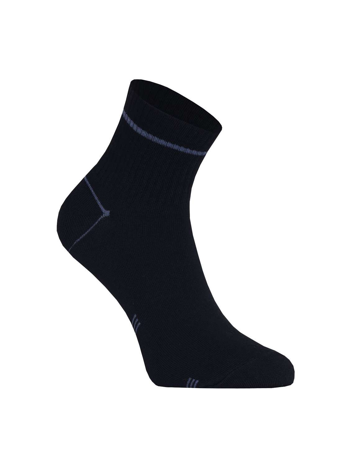 pack of 3 solid ankle length socks - 22019716 -  Standard Image - 3