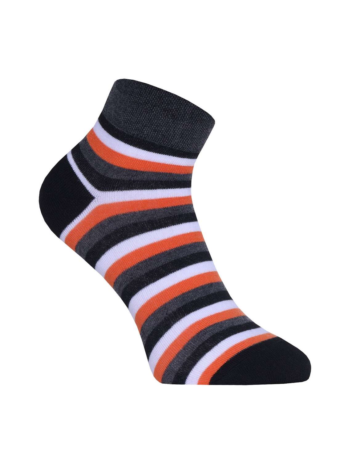 pack of 3 striped ankle length socks - 22019730 -  Standard Image - 3
