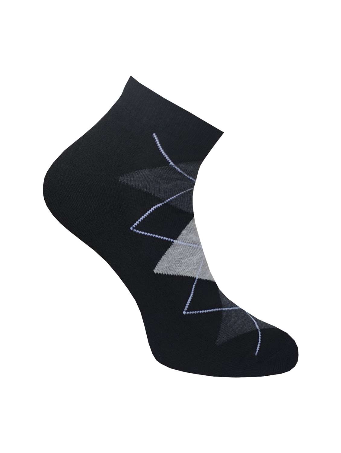  pack of 3 striped ankle length socks  - 22019747 -  Standard Image - 3
