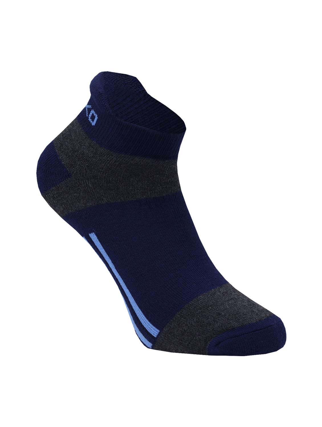 pack of 3 striped ankle length socks - 22019753 -  Standard Image - 3