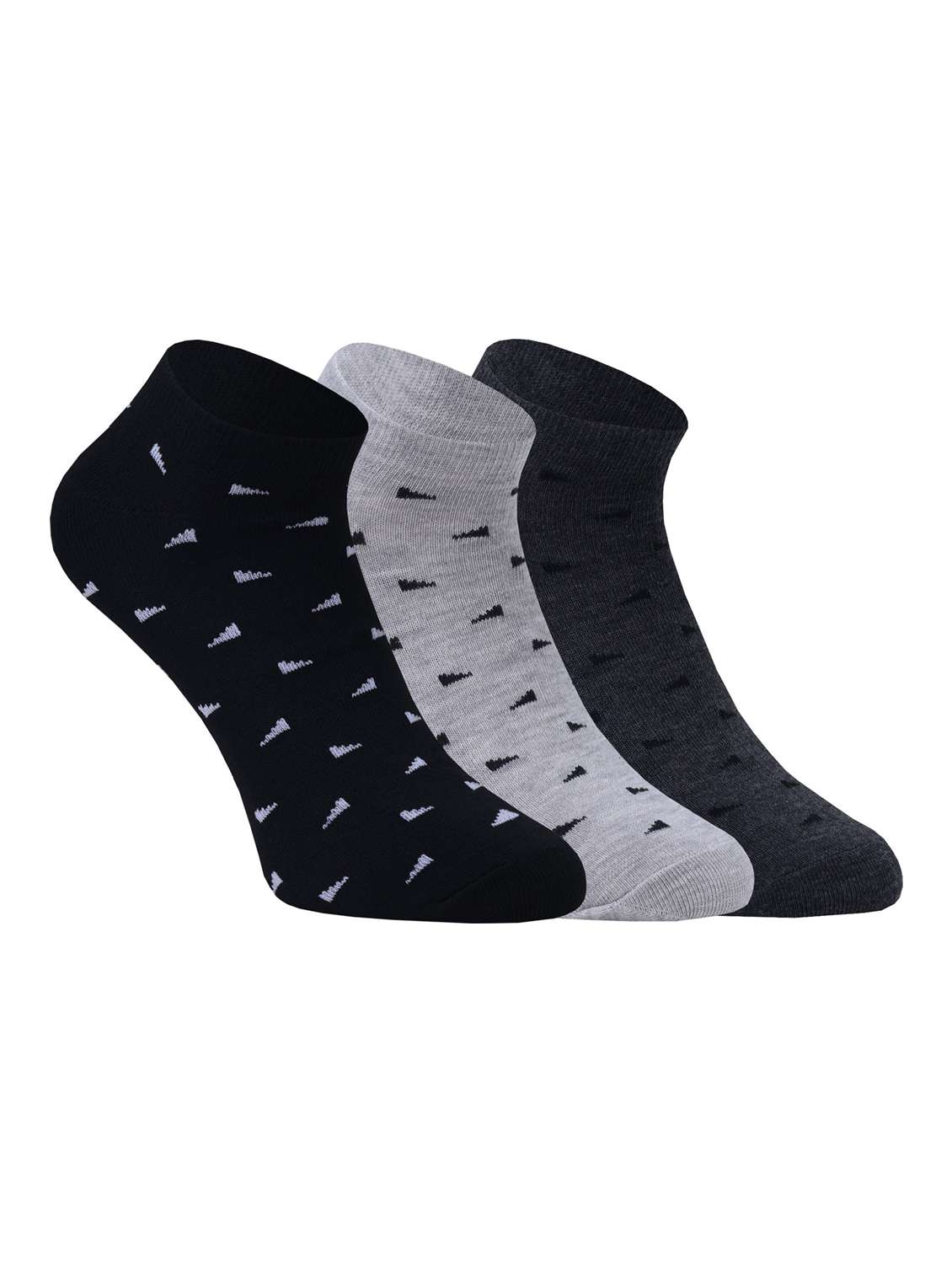 pack of 3 ankle length socks