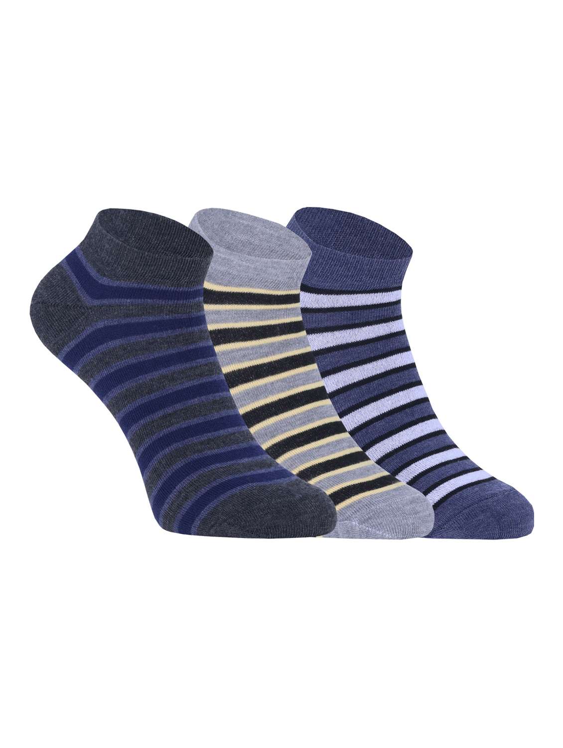 pack of 3 ankle length socks