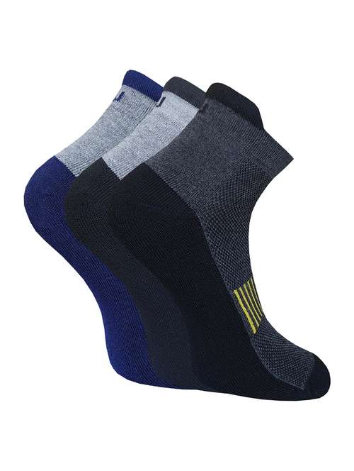 pack of 3 ankle length socks - 22019787 -  Standard Image - 0