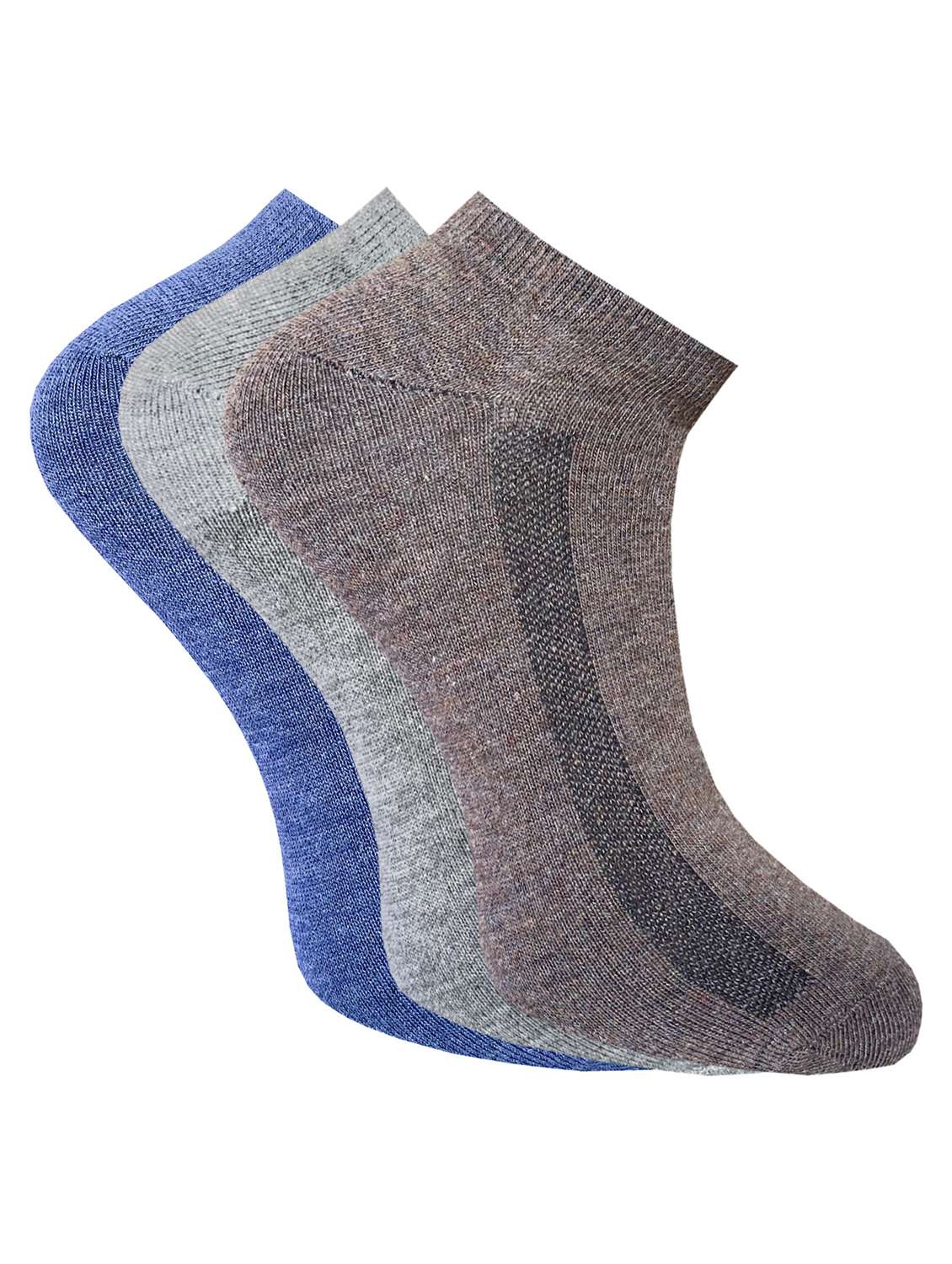 pack of 3 ankle length socks