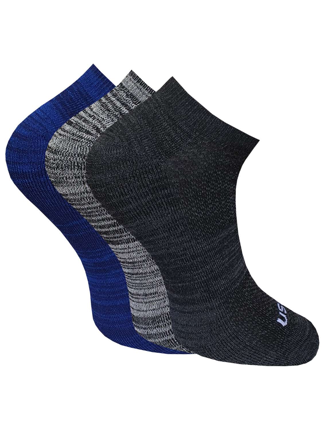 pack of 3 ankle length socks