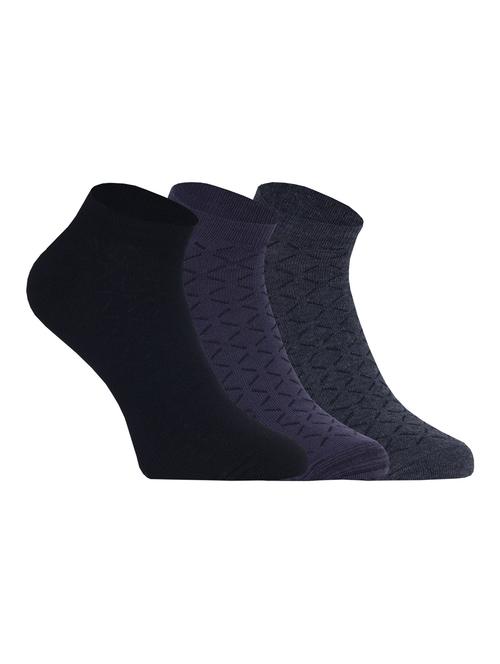 pack of 3 ankle length socks - 22019814 - Standard Image - 0