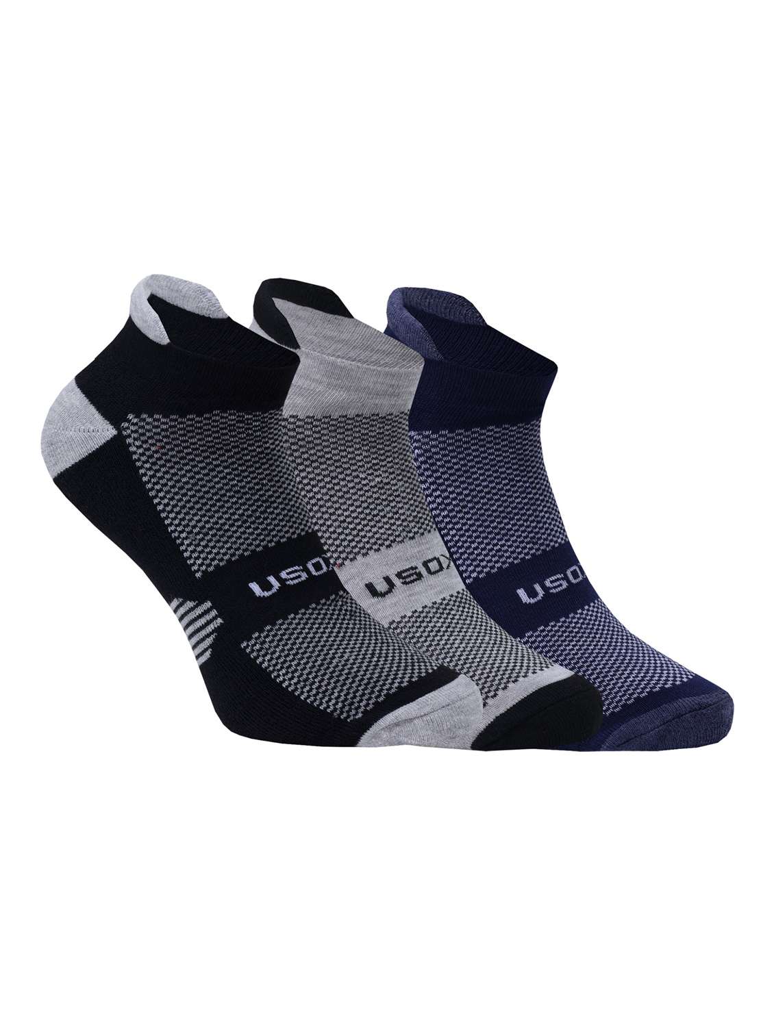 pack of 3 ankle length socks