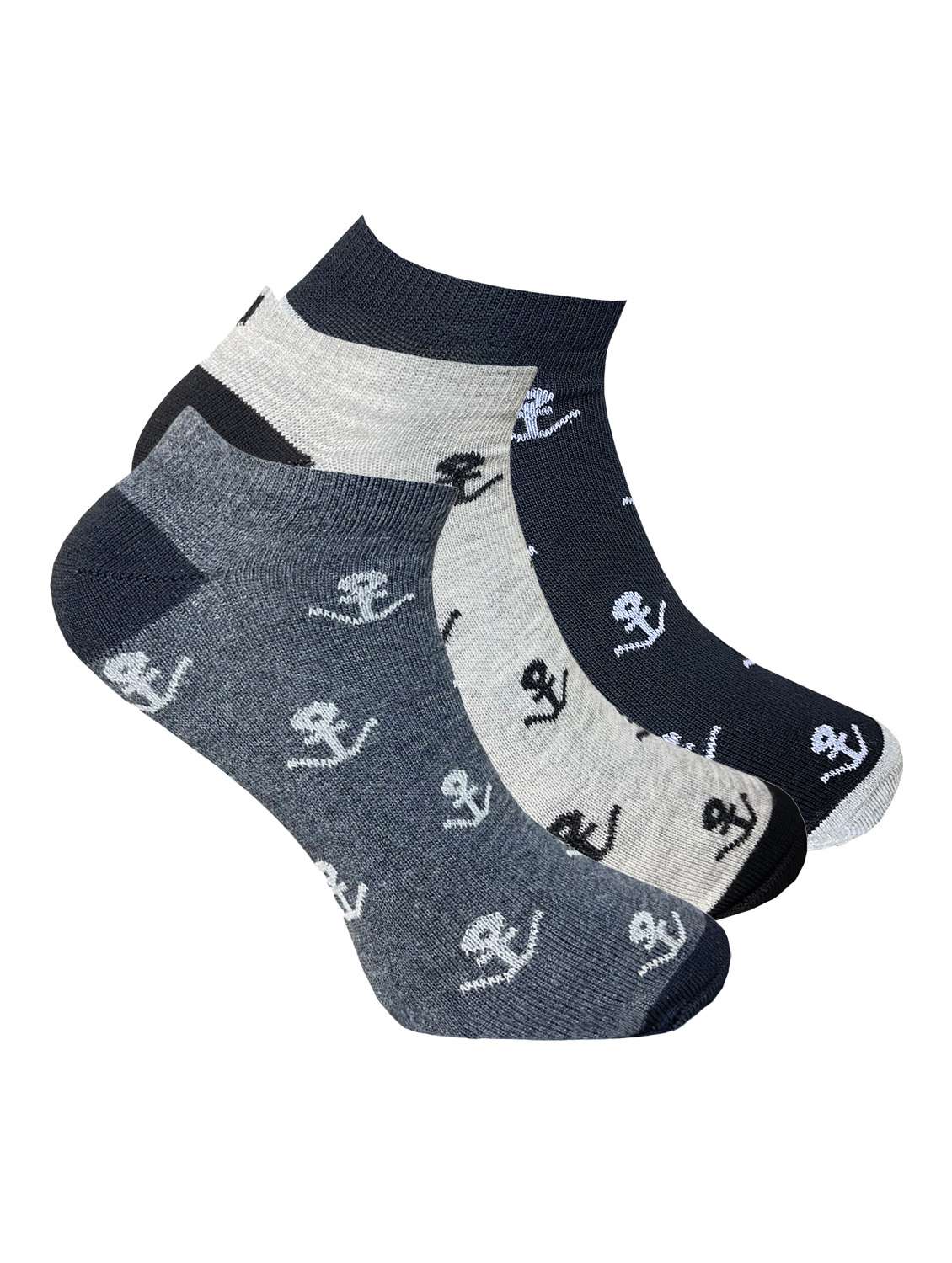 pack of 3 ankle length socks