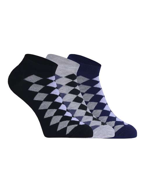 Pack Of 3 Ankle Length Socks