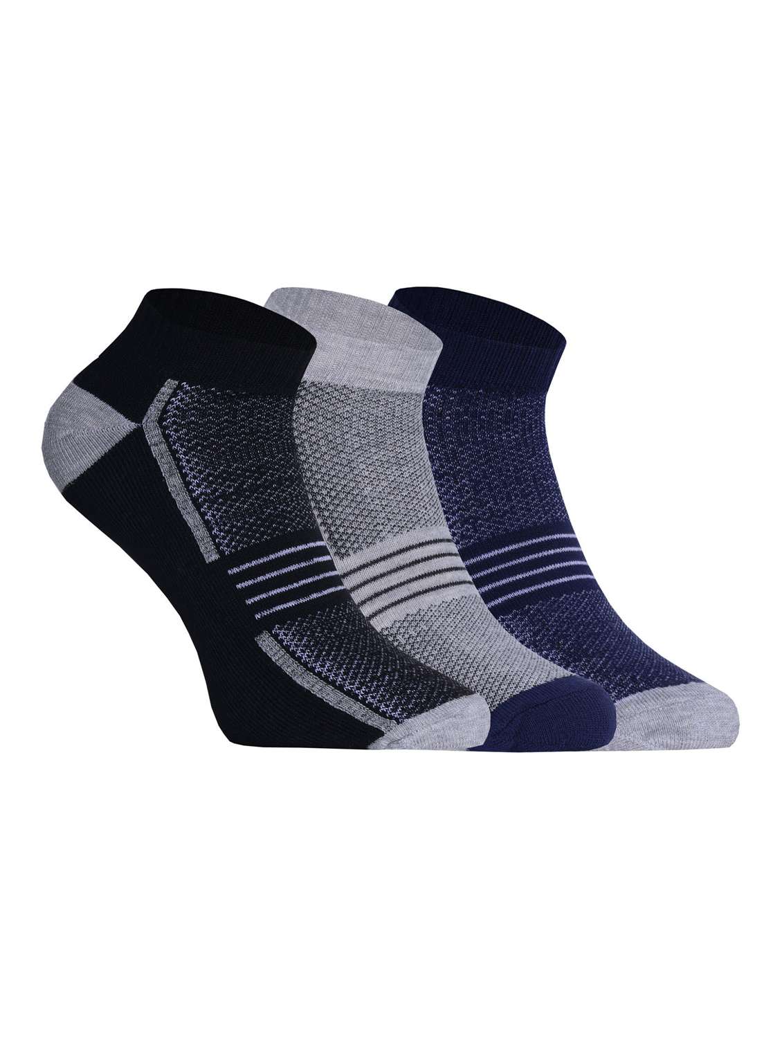 pack of 3 ankle length socks