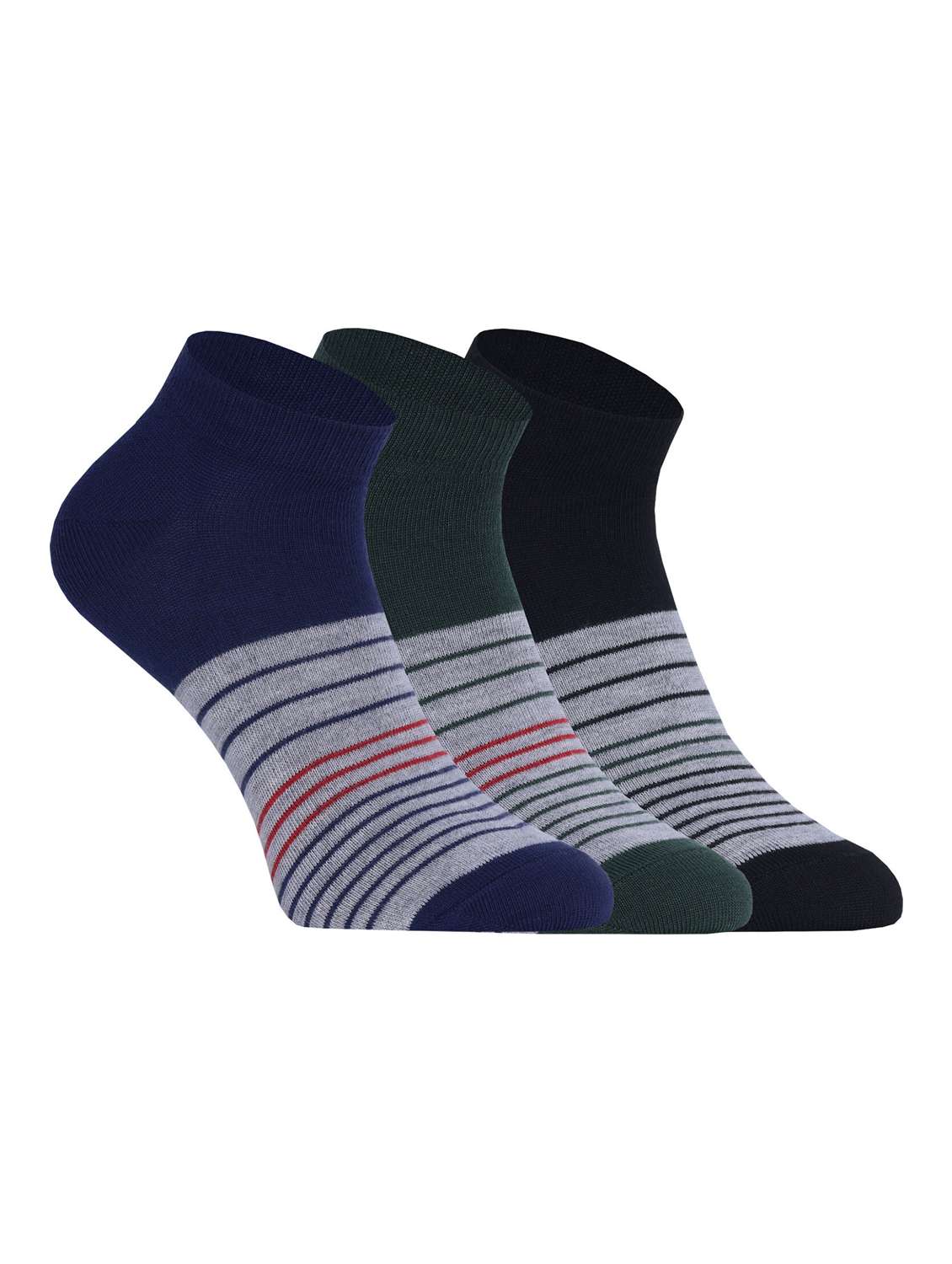 pack of 3 ankle length socks