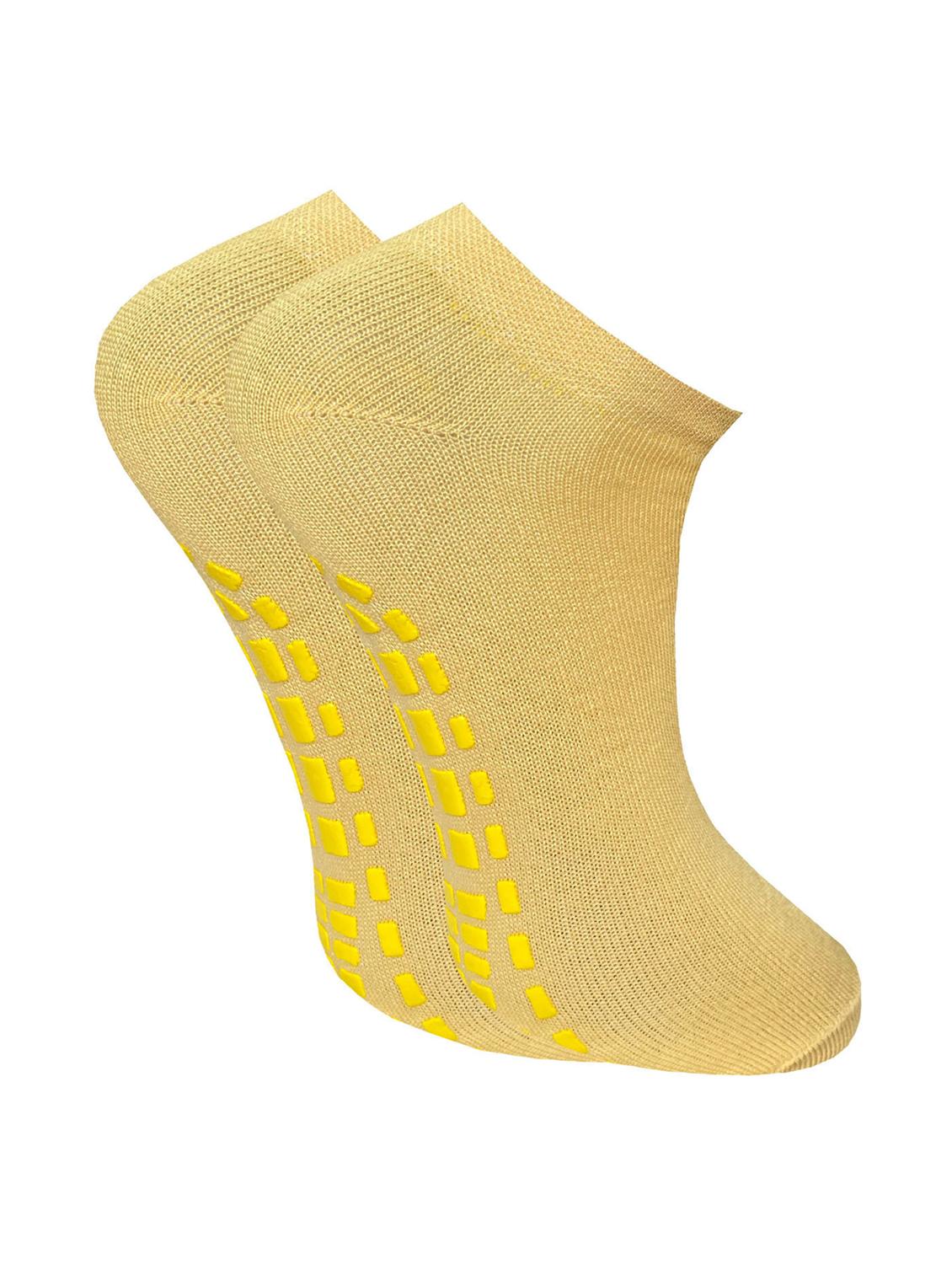 pack of 2 solid ankle length socks - 22019896 -  Zoom Image - 0