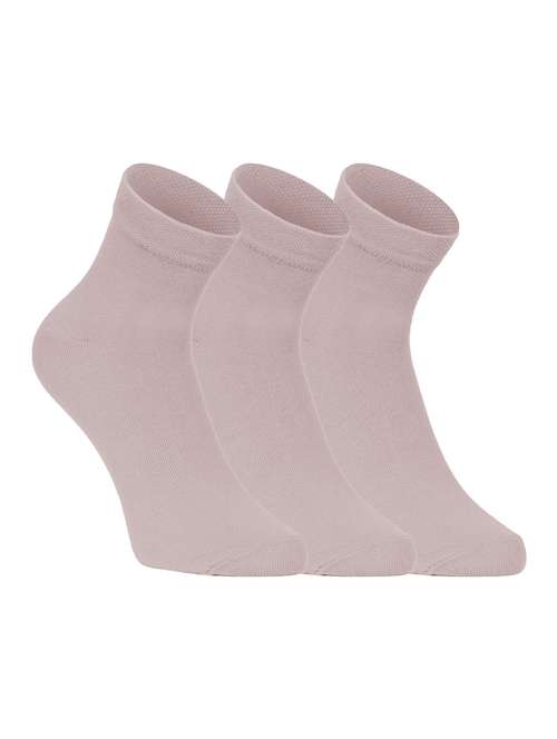 pack of 3 ankle length socks - 22019907 - Standard Image - 0
