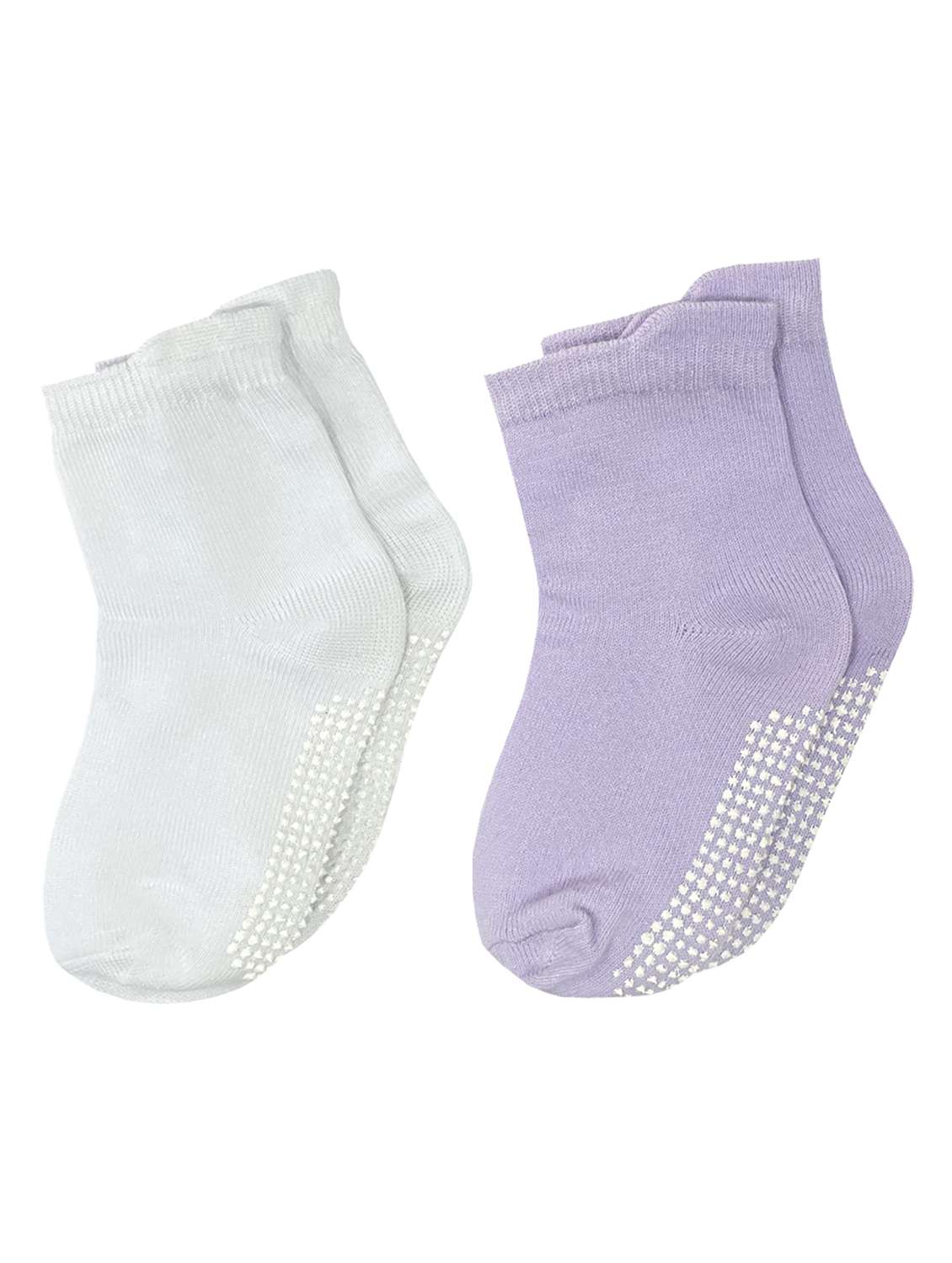 boys pack of 2 solid ankle length socks