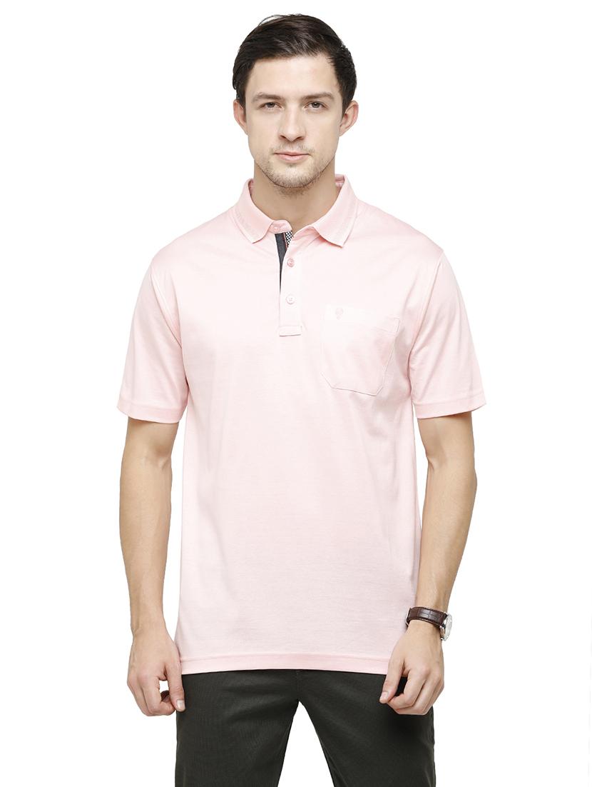 men solid short sleeve regular fit polo t-shirt