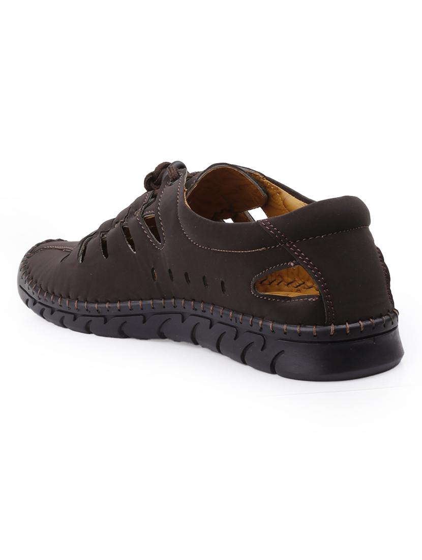 men brown lace up shoe - 22020278 - Standard Image - 3