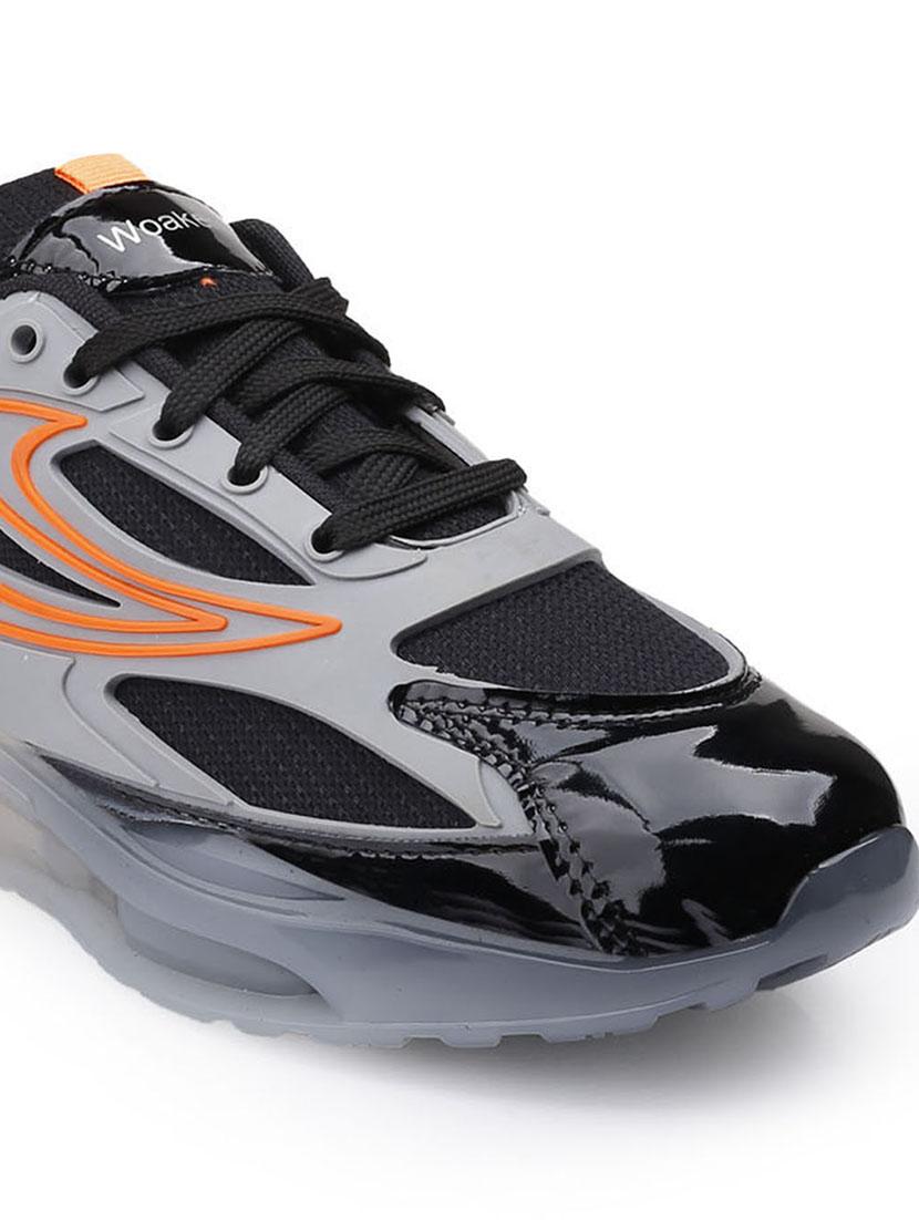 men printed lace up sport shoe - 22020282 - Standard Image - 5