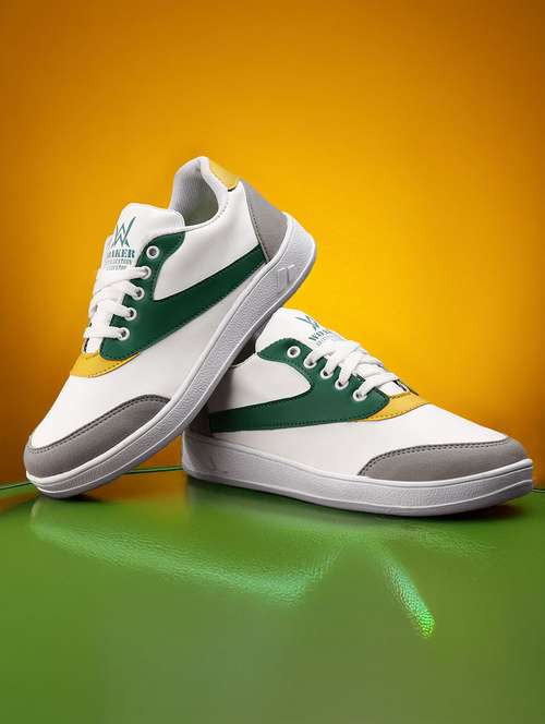men color block lace up sneaker - 22020286 - Standard Image - 0